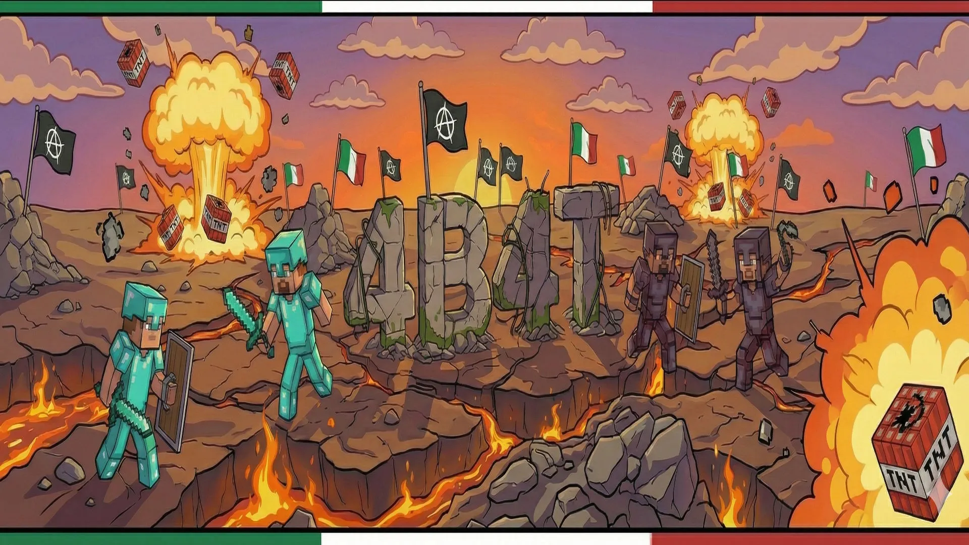 Cover del server Minecraft 4B4T ITALIA