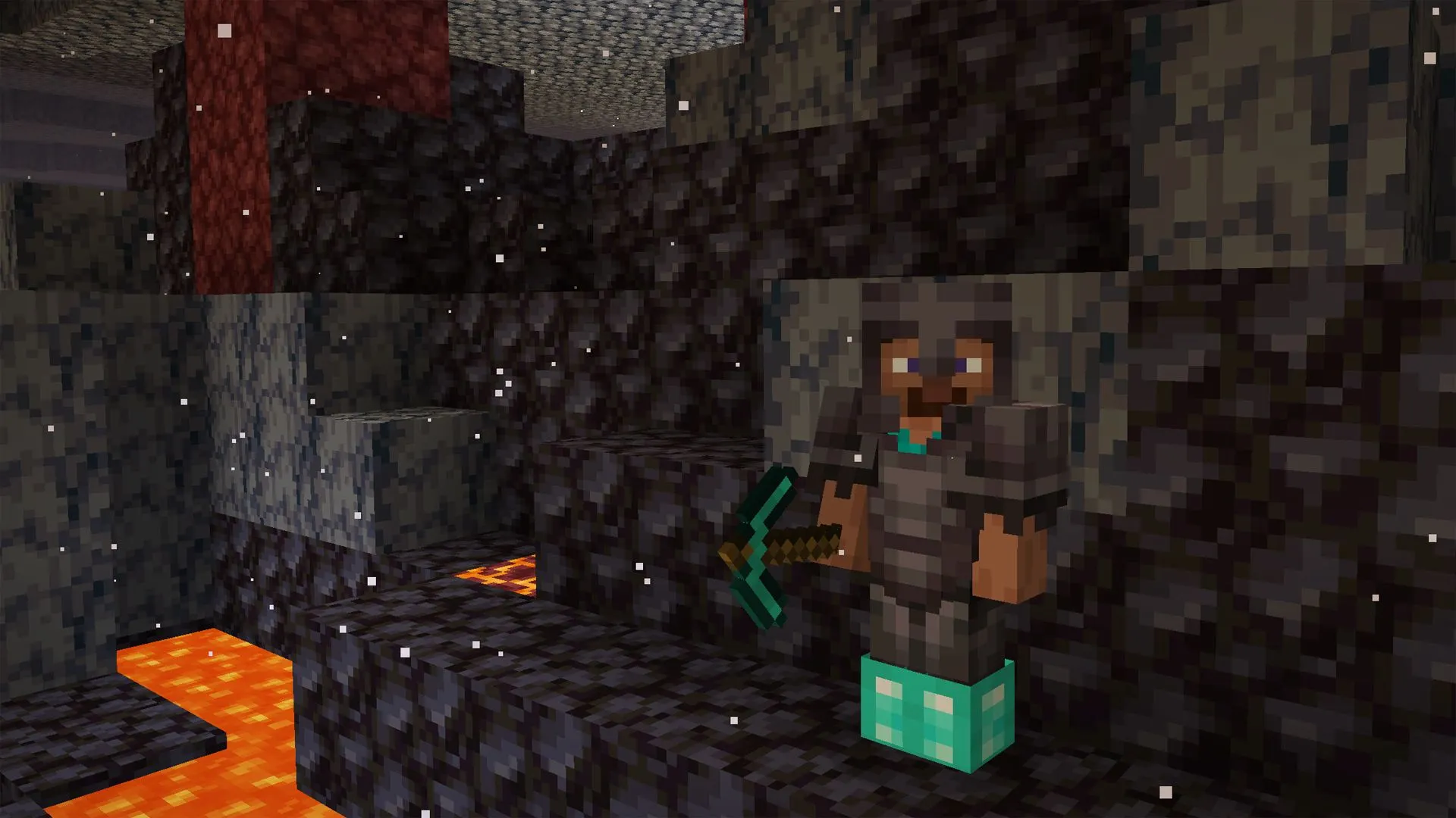 Armatura di Netherite di Minecraft