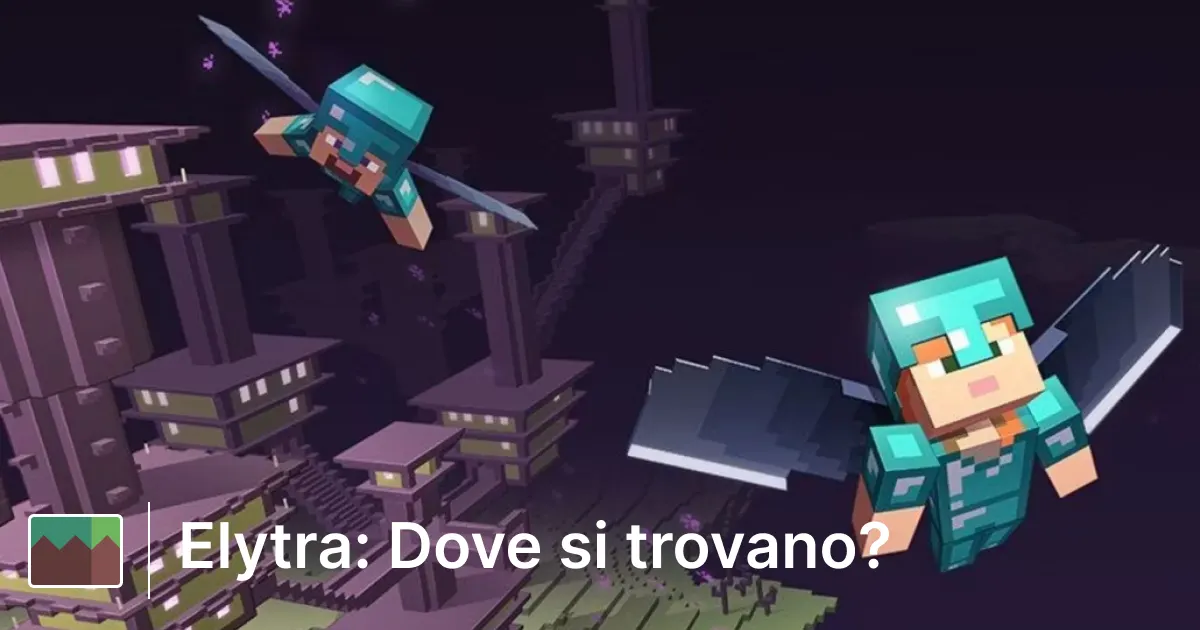 Elytra in Minecraft: come trovarle, usarle e ripararle thumbnail