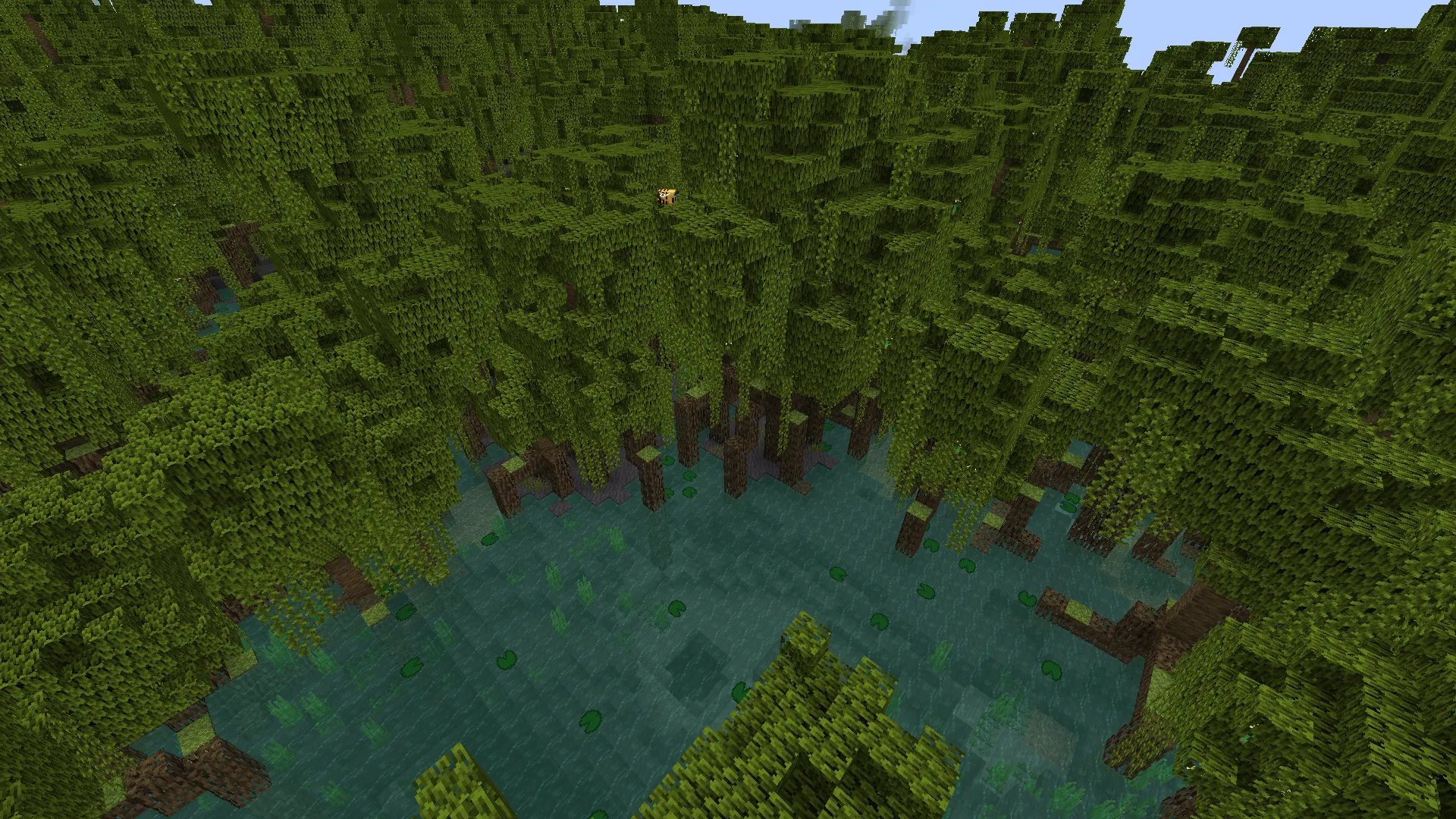 Mangrovie in Minecraft Mangrovie in Minecraft