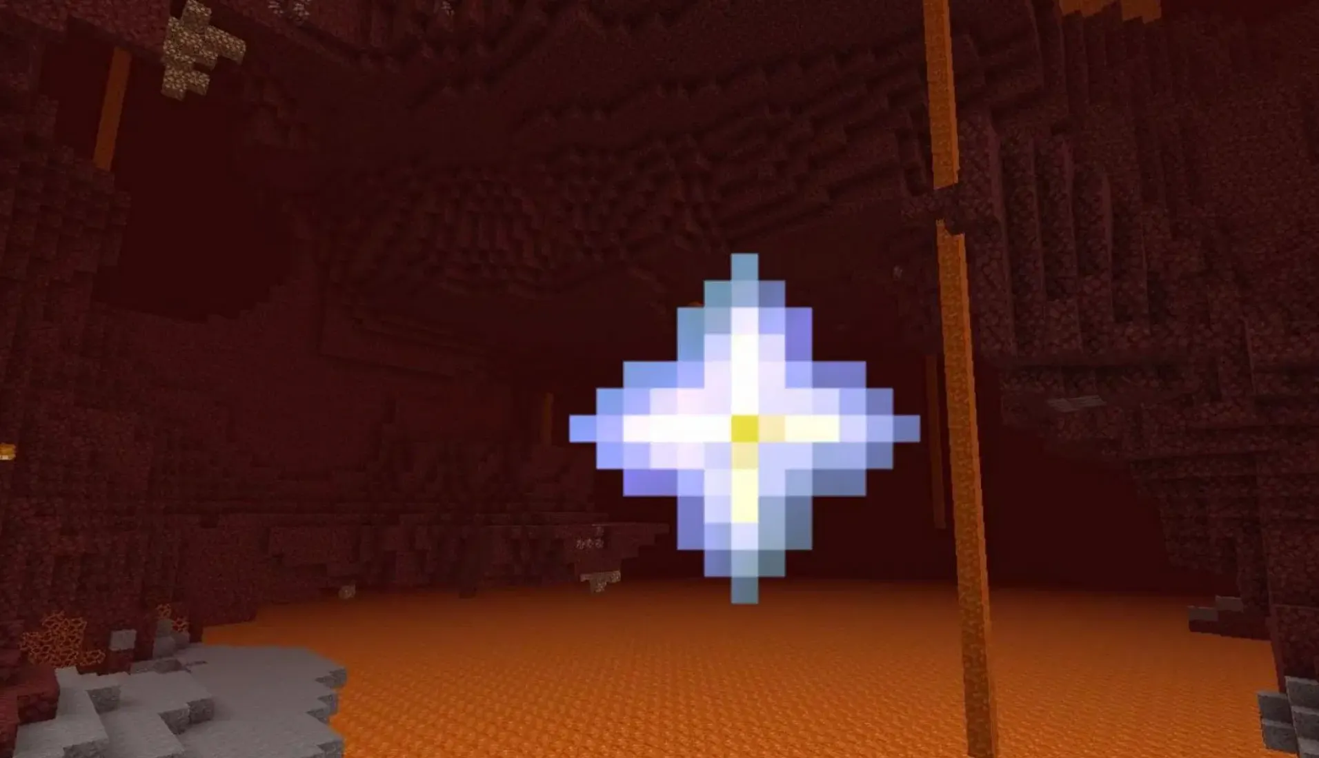 una stella nether minecraft